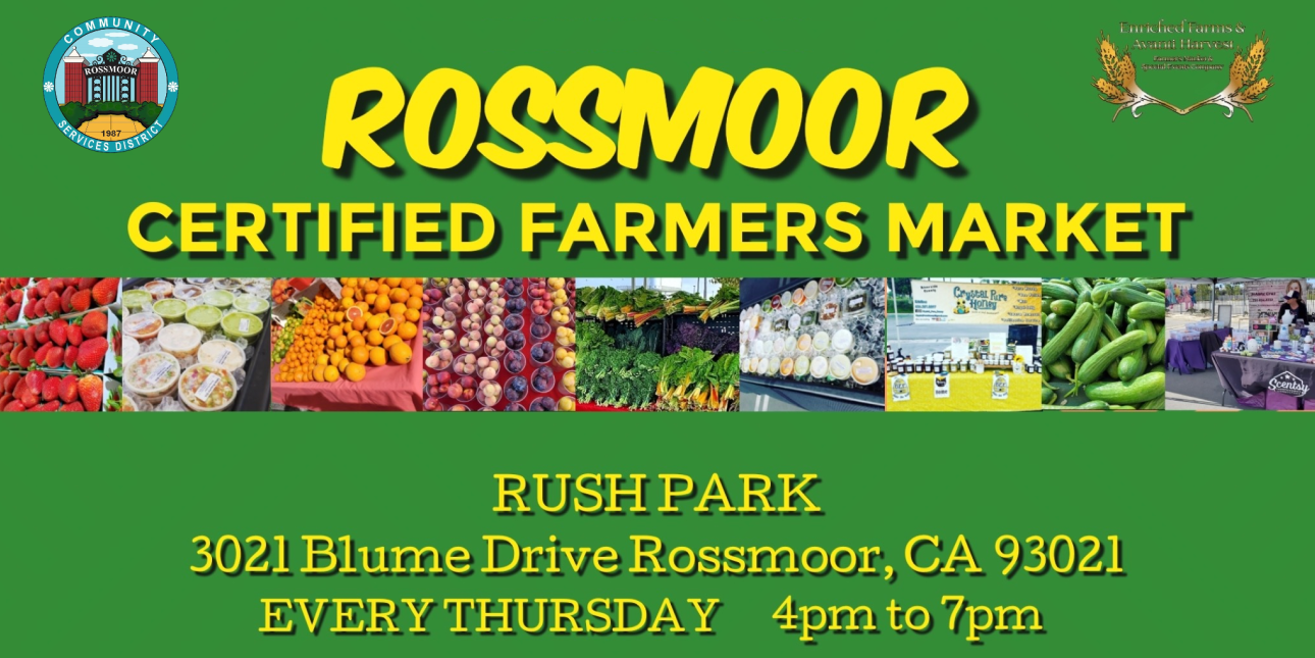 Rossmoor Farmers Market at Rush Park